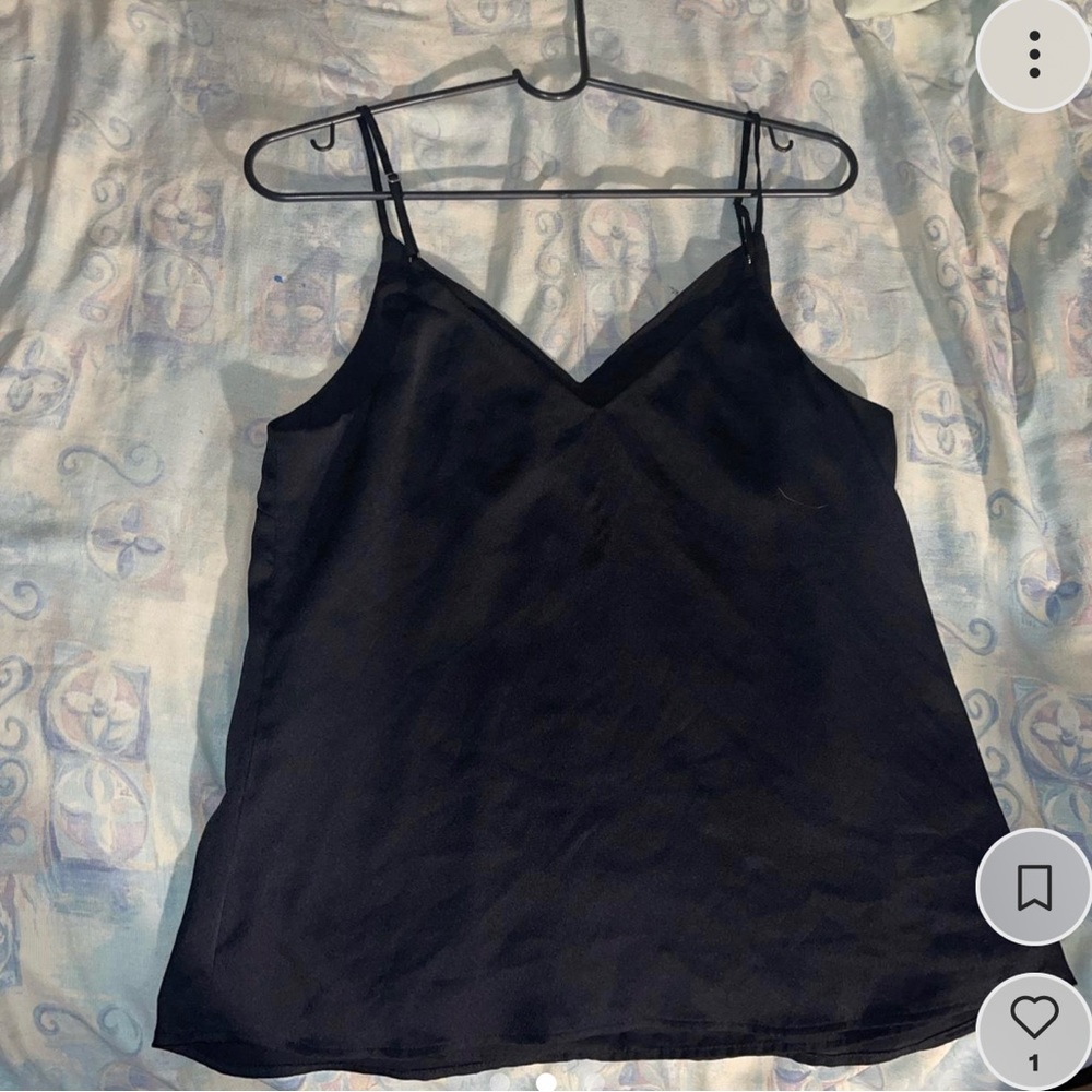 Banana Republic silky black top